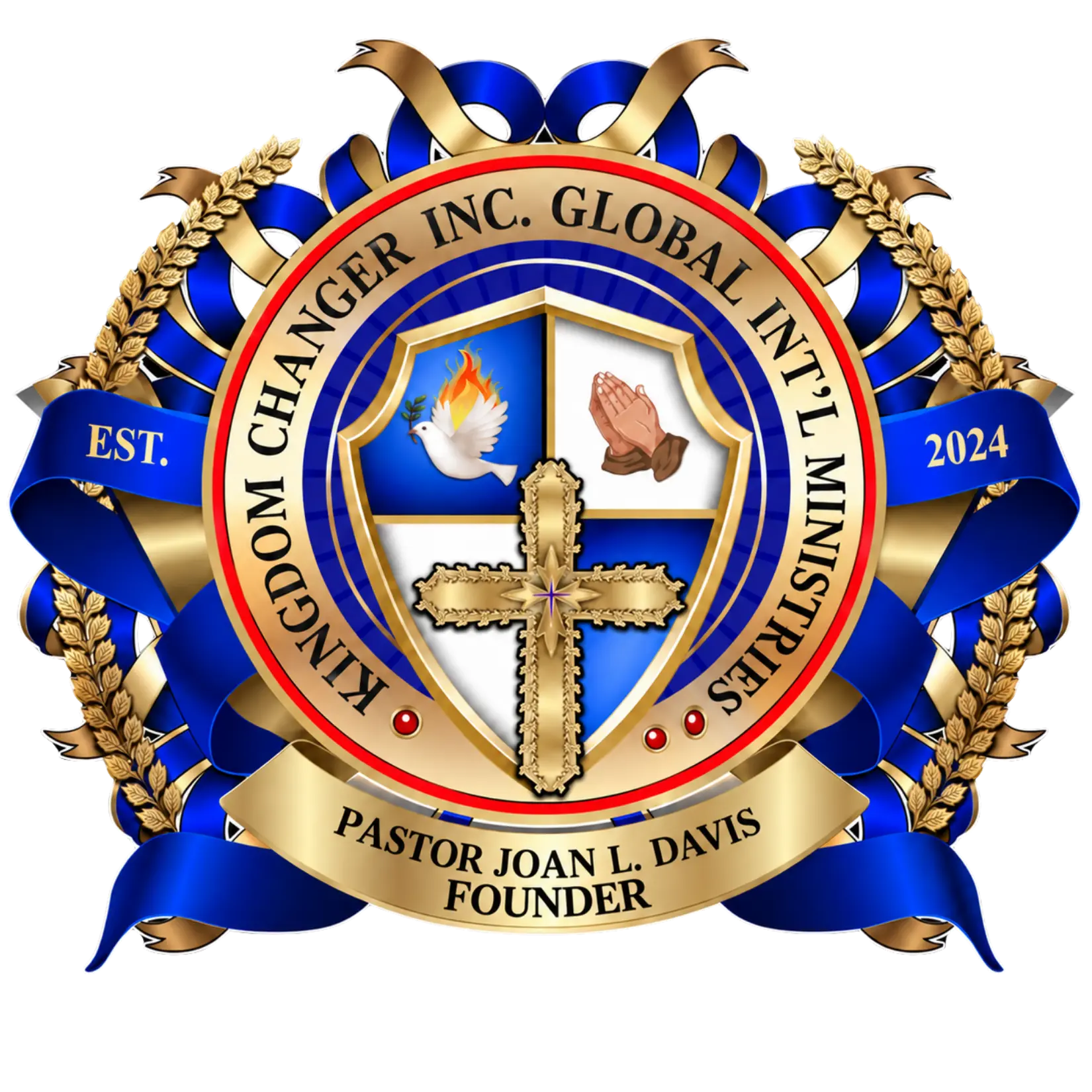 Kingdom Changer, Inc Global Int'l Ministries DBA Emmanuel Apostolic Church logo